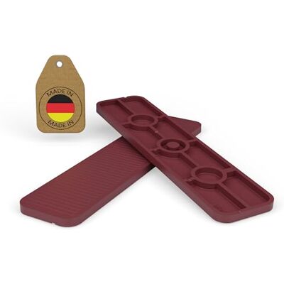 FUX 100 Peças de cunhas de plástico para envidraçamento, 100mm x 24mm x 1mm-6mm, organizador de cuna, kit de montagem de blocos de vidro, cunhas de nivelamento, placas de polipropileno (Espessura: 3mm) FUX 100 Peças de cunhas de plástico para envidraçamento, 100mm x 24mm x 1mm-6mm, organizador de cuna, kit de montagem de blocos de vidro, cunhas de nivelamento, placas de polipropileno (Espessura: 3mm)