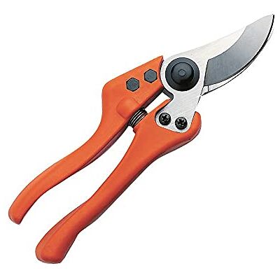 Altuna Tesoura de poda manual Pruning Ajuste manual Punho ergonómico corte Bypass para trabalhos de precisão resistente e muito leve tesoura de jardinagem com alças de fibra Altuna Tesoura de poda manual Pruning Ajuste manual Punho ergonómico corte Bypass para trabalhos de precisão resistente e muito leve tesoura de jardinagem com alças de fibra