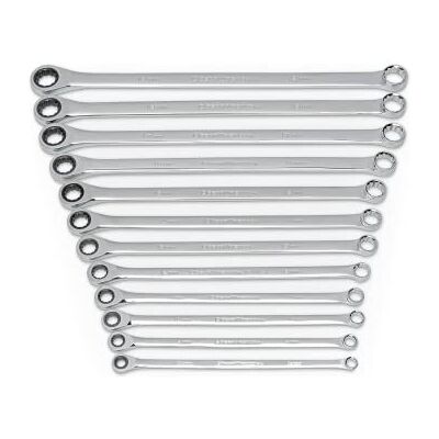 GEARWRENCH Conjunto de caixas de 12 peças Ratcheting Wrench Metric XL GearBox GEARWRENCH Conjunto de caixas de 12 peças Ratcheting Wrench Metric XL GearBox