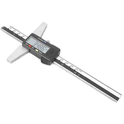 Jectse Calibre digital Vernier, calibre eletrónico 0-150, micro metro digital 0,01 mm, calibre eletrónico de aço inoxidável com ecrã LCD extra grande, ferramenta de medição com conversão MM/Inch Jectse Calibre digital Vernier, calibre eletrónico 0-150, micro metro digital 0,01 mm, calibre eletrónico de aço inoxidável com ecrã LCD extra grande, ferramenta de medição com conversão MM/Inch