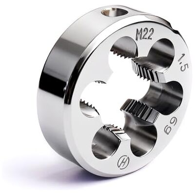 ATOPLEE X 1,5 mm rosca métrica à direita Die, 1 unidade ATOPLEE X 1,5 mm rosca métrica à direita Die, 1 unidade