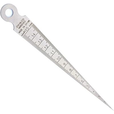 MONOJLY Galga de espessura 0 15 mm espessura de cunha de aço inoxidável para teste de calibre cónico de orifício ferramenta de medição métrica e em polegadas cúbico precisão 0,1 mm Durabl MONOJLY Galga de espessura 0 15 mm espessura de cunha de aço inoxidável para teste de calibre cónico de orifício ferramenta de medição métrica e em polegadas cúbico precisão 0,1 mm Durabl