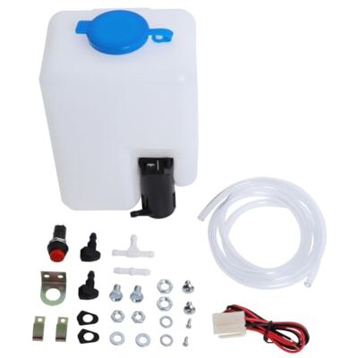 Poweka 12 V Kit depósito de bomba de para-brisas universal 99300 bomba de lavagem de para-brisas Poweka 12 V Kit depósito de bomba de para-brisas universal 99300 bomba de lavagem de para-brisas