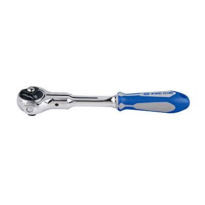 king tony Catraca reversível de liga de aço com 72 dentes (150 mm de comprimento, 6 unidades) king tony Catraca reversível de liga de aço com 72 dentes (150 mm de comprimento, 6 unidades)