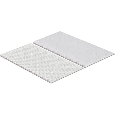 VELCRO Brand fita adesiva extra forte 50 mm x 100 mm x 2 branco VELCRO Brand fita adesiva extra forte 50 mm x 100 mm x 2 branco