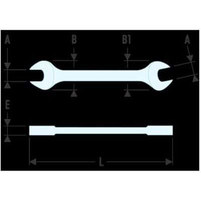 Facom 44,5/8X3/4 Chave fixa 5/8X3/4 Facom 44,5/8X3/4 Chave fixa 5/8X3/4