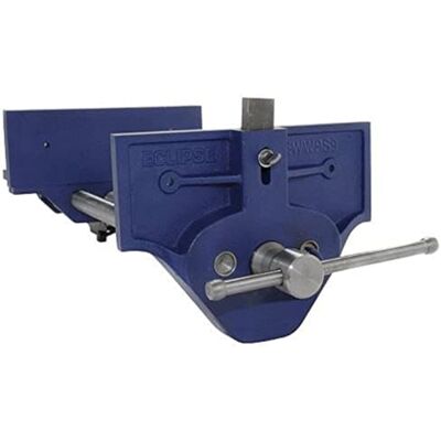 ECLIPSE Professional Tools Parafuso de bancada de carpintaria de 9" com placa roscada ECLIPSE Professional Tools Parafuso de bancada de carpintaria de 9" com placa roscada