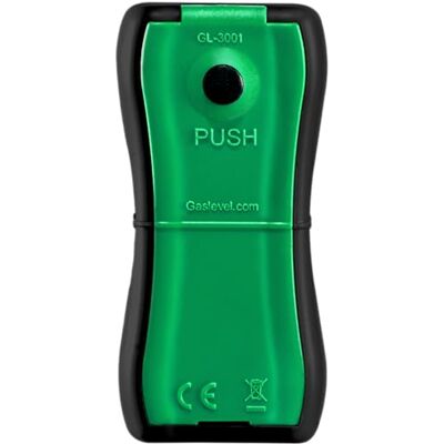GasLevel ® Verde/Preto medidor de nível de gás para botijas de gás com sensor ultrassônico GasLevel ® Verde/Preto medidor de nível de gás para botijas de gás com sensor ultrassônico
