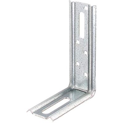 Alberts 866259 Esquadra ajustável, Ângulo de 90, embutido, com orifício oblongo, galvanizado Sendzimir, 70 x 100 x 30 mm, conjunto de 50 Alberts 866259 Esquadra ajustável, Ângulo de 90, embutido, com orifício oblongo, galvanizado Sendzimir, 70 x 100 x 30 mm, conjunto de 50