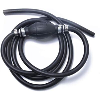 Milai Mangueira de gás para combustível, bomba, pêra, bomba de gasolina de combustível de mangueira de aspiração, sifão de bomba de água/gasolina com bomba de transferência de combustível (8 mm) Milai Mangueira de gás para combustível, bomba, pêra, bomba de gasolina de combustível de mangueira de aspiração, sifão de bomba de água/gasolina com bomba de transferência de combustível (8 mm)