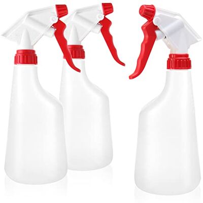 com-four ® Garrafa pulverizadora 3x Pulverizador com bomba de água com rosca 28/400 para casa, jardim, oficina, carro, garrafa atomizadora com ajustável 600 ml (NBR) com-four ® Garrafa pulverizadora 3x Pulverizador com bomba de água com rosca 28/400 para casa, jardim, oficina, carro, garrafa atomizadora com ajustável 600 ml (NBR)