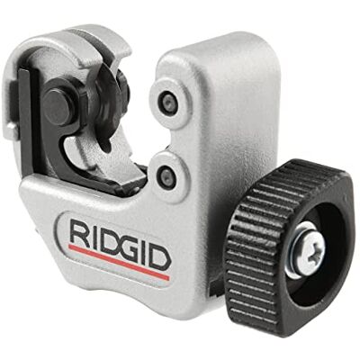 RIDGID , Modelo 118 Close Quarters AUTOFEED, cortador de tubos de cobre, alumínio, latão e plástico de 0,6 a 3 cm (1/4 a 1 1/8 polegadas) RIDGID , Modelo 118 Close Quarters AUTOFEED, cortador de tubos de cobre, alumínio, latão e plástico de 0,6 a 3 cm (1/4 a 1 1/8 polegadas)