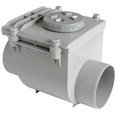 FIRST PLAST NRC125G Válvula de retenção em PVC, Instalação com cola, ø 125 mm - Válvula FIRST PLAST NRC125G Válvula de retenção em PVC, Instalação com cola, ø 125 mm - Válvula