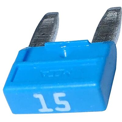 AERZETIX : 10 x Fufagor 15 A, 6 V, 12 V 24 V 36 V, 11,9 mm, para carro, camião, veículos de carga pesados cor: Azul C10284 AERZETIX : 10 x Fufagor 15 A, 6 V, 12 V 24 V 36 V, 11,9 mm, para carro, camião, veículos de carga pesados cor: Azul C10284