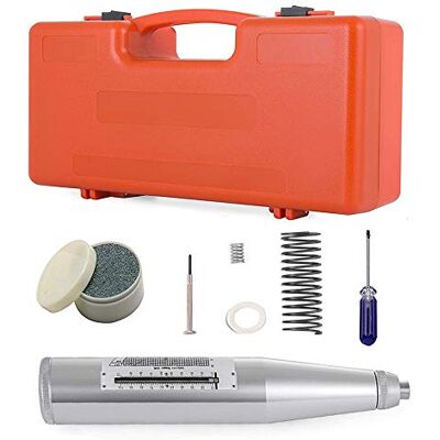 VOTOER Martelo profissional para testes de concreto martelo de recuperação de concreto testador de resiliómetro Resiliometer Hammer 10-60 mpa VOTOER Martelo profissional para testes de concreto martelo de recuperação de concreto testador de resiliómetro Resiliometer Hammer 10-60 mpa