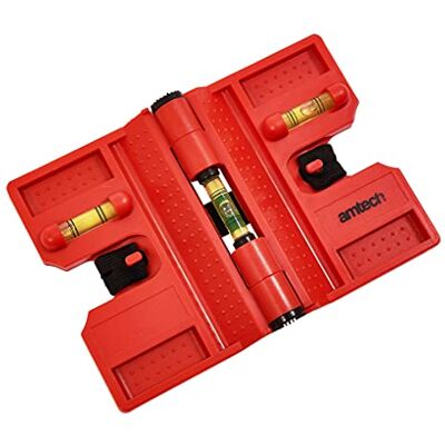 Amtech Am-Tech ajustável Pós-nível vermelho (1 peça) Amtech Am-Tech ajustável Pós-nível vermelho (1 peça)