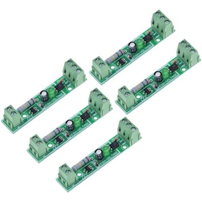 GERUI 5 peças 1 canal 220 V CA Optoacoplador módulo/220 V Optoacoplador isolamento microcontrolador/deteção de presença de tensão de 220 V/pode conectar-se ao PLC, saída de nível TTL GERUI 5 peças 1 canal 220 V CA Optoacoplador módulo/220 V Optoacoplador isolamento microcontrolador/deteção de presença de tensão de 220 V/pode conectar-se ao PLC, saída de nível TTL