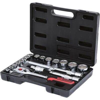 KS Tools Conjunto de chaves de copo de 1/2" 20 unidades KS Tools Conjunto de chaves de copo de 1/2" 20 unidades