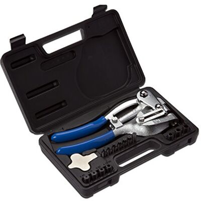 Neiko Kit de perfuradora manual e perfuradora de chapa metálica, Cr-V 3/32 x 9/32 polegadas Neiko Kit de perfuradora manual e perfuradora de chapa metálica, Cr-V 3/32 x 9/32 polegadas