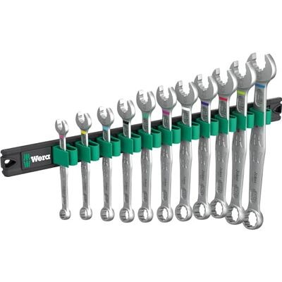 Wera 05020233001 Tira magnética 6003 Joker 1 conjunto de chaves catraca de boca e anel, 12 peças Wera 05020233001 Tira magnética 6003 Joker 1 conjunto de chaves catraca de boca e anel, 12 peças