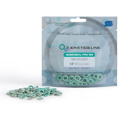 KINETICS LINE Junta plana de fibra de 1/4 polegadas (10,7 x 6 x 2 mm) 100 peças para canalização, aquecimento, ar condicionado, ventilação, tubos de jardim (até 180 °C) KINETICS LINE Junta plana de fibra de 1/4 polegadas (10,7 x 6 x 2 mm) 100 peças para canalização, aquecimento, ar condicionado, ventilação, tubos de jardim (até 180 °C)