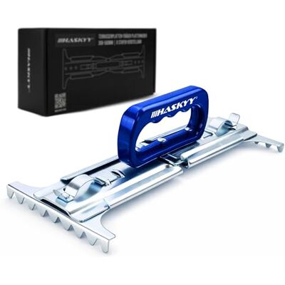 HASKYY Elevador de placas de terraço ajustável ajuda de colocação de 300 a 500 mm, capacidade de carga de 50 kg, ajuda de elevação para placas de terraço, paralelepípedos, blocos de tijolos, etc. HASKYY Elevador de placas de terraço ajustável ajuda de colocação de 300 a 500 mm, capacidade de carga de 50 kg, ajuda de elevação para placas de terraço, paralelepípedos, blocos de tijolos, etc.