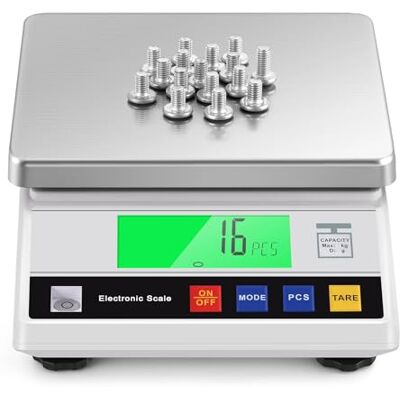 CGOLDENWALL Balança Analítica Científica de Alta Precisão de 0,1g Digital Eletrónica Balança de Laboratório Inteligente Industrial com Função de Contagem e Tara Ideal para Lab Joalharia (10kg, 0,1g) CGOLDENWALL Balança Analítica Científica de Alta Precisão de 0,1g Digital Eletrónica Balança de Laboratório Inteligente Industrial com Função de Contagem e Tara Ideal para Lab Joalharia (10kg, 0,1g)