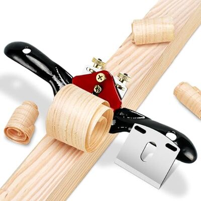 MINGZE Pincel de carpinteiro, Plaina de carpintaria, ferramenta de trabalho, Plano de bancada Cepilladora manual de madeira para carpinteiro de madeira dura (25,4 cm) MINGZE Pincel de carpinteiro, Plaina de carpintaria, ferramenta de trabalho, Plano de bancada Cepilladora manual de madeira para carpinteiro de madeira dura (25,4 cm)