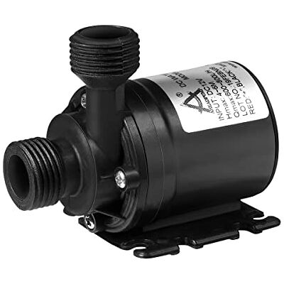 UEETEK Bomba de água submersível CC 12 V, 800 L/H, 5 m, sem escovas para poços, sistema de circulação de água UEETEK Bomba de água submersível CC 12 V, 800 L/H, 5 m, sem escovas para poços, sistema de circulação de água