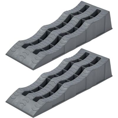 KATSU Tools KATSU Rampas de nivelamento para caravanas 2 peças capacidade de 4 toneladas capacidade 3 níveis resistentes unhas para auto-caravana Campervan veículos garagem oficina KATSU Tools KATSU Rampas de nivelamento para caravanas 2 peças capacidade de 4 toneladas capacidade 3 níveis resistentes unhas para auto-caravana Campervan veículos garagem oficina