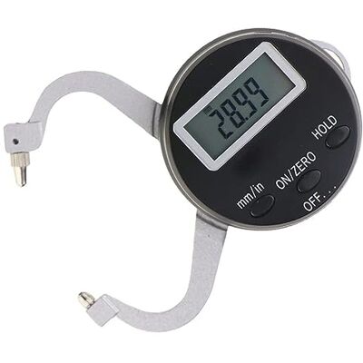 KAnduo Calibrador para Vernier digital, ferramenta de medição de calibre de profundidade de precisão, medidor de medição eletrónico 0 ~ 25 mm diâmetro externo indicador de medição digital KAnduo Calibrador para Vernier digital, ferramenta de medição de calibre de profundidade de precisão, medidor de medição eletrónico 0 ~ 25 mm diâmetro externo indicador de medição digital