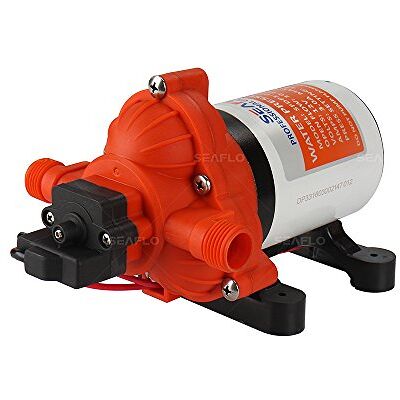 Seaflo Bomba de diafragma CC da série 33 12 V/24 V 3,0 GPM 45 PSI (12 volts) Seaflo Bomba de diafragma CC da série 33 12 V/24 V 3,0 GPM 45 PSI (12 volts)
