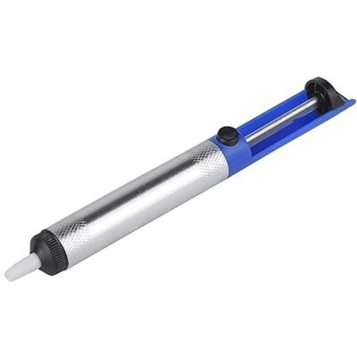 CABLEPELADO Dessoldador manual para aspirar estanho Dessoldador Chupador de Estanho Bomba de sucção de estanho Adequado para uso em laboratórios, lojas de serviço, escolas, casa e indústria. CABLEPELADO Dessoldador manual para aspirar estanho Dessoldador Chupador de Estanho Bomba de sucção de estanho Adequado para uso em laboratórios, lojas de serviço, escolas, casa e indústria.