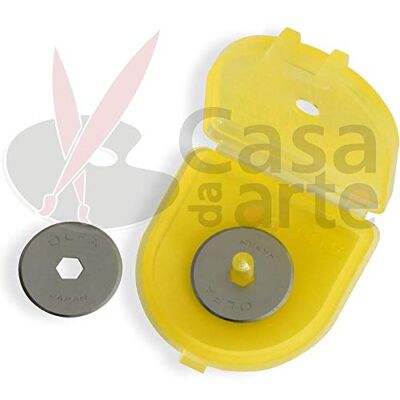 Olfa RB18: Lâminas circulares de precisão para cortes impecáveis em vários materiais Olfa RB18: Lâminas circulares de precisão para cortes impecáveis em vários materiais