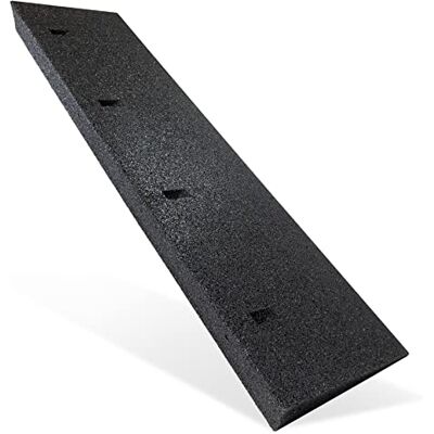 HASKYY Rampa de Borda de Borracha Reciclada Preta 1000x250x70 mm (CxAxA) – Acesso, Limiar, Cadeira de Rodas, Carro, Caravana, Carrinho HASKYY Rampa de Borda de Borracha Reciclada Preta 1000x250x70 mm (CxAxA) – Acesso, Limiar, Cadeira de Rodas, Carro, Caravana, Carrinho