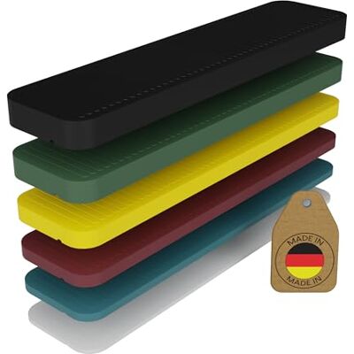 FUX Conjunto de cunhas de plástico para envidraçamento de 600 peças, 100mm x 24mm x 1mm-6mm por 100 peças, organizador de cunhas, kit de montagem de blocos de vidro, cunhas de nivelamento, placas de FUX Conjunto de cunhas de plástico para envidraçamento de 600 peças, 100mm x 24mm x 1mm-6mm por 100 peças, organizador de cunhas, kit de montagem de blocos de vidro, cunhas de nivelamento, placas de