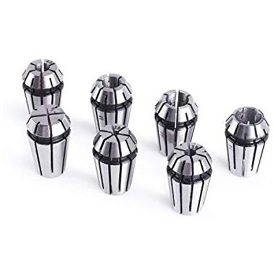SainSmart Genmitsu Conjunto de pinças de mola para ferramenta de torno de fresagem de gravação CNC de 1,0 mm a 7,0 mm SainSmart Genmitsu Conjunto de pinças de mola para ferramenta de torno de fresagem de gravação CNC de 1,0 mm a 7,0 mm