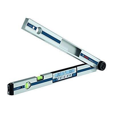 Bosch Medidor digital de ângulos e inclinómetro GAM 270 MFL (precisão a laser, cálculo de ângulos de esquadria, margem de medição: 0 270 °, comprimento: 60 cm) Bosch Medidor digital de ângulos e inclinómetro GAM 270 MFL (precisão a laser, cálculo de ângulos de esquadria, margem de medição: 0 270 °, comprimento: 60 cm)