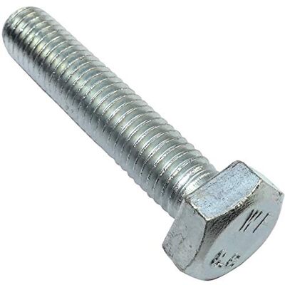 AERZETIX , Conjunto de 50 parafusos M8 x 40, cabeça hexagonal, Ø 8 x 40 mm, DIN 933, classe 8,8, aço galvanizado, bricolagem, ferramenta de montagem, ferragens, C47325 AERZETIX , Conjunto de 50 parafusos M8 x 40, cabeça hexagonal, Ø 8 x 40 mm, DIN 933, classe 8,8, aço galvanizado, bricolagem, ferramenta de montagem, ferragens, C47325