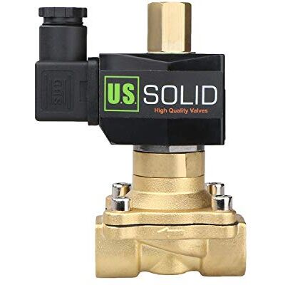 U.S. Solid 220 V AC 1/2" G Válvula solenóide elétrica latão normalmente aberta Solenoid Valve impulsionado semi-diretamente para água ar óleo diesel Viton material do selo U.S. Solid 220 V AC 1/2" G Válvula solenóide elétrica latão normalmente aberta Solenoid Valve impulsionado semi-diretamente para água ar óleo diesel Viton material do selo