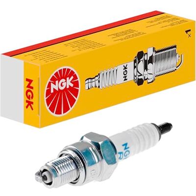 NGK Vela de ignição 4549 Versão de conexão M4 eletrodo central níquel Eletrodo de massa supressão de interferências 5 kOhm com assento de vedação plano Largura da chave: 16 mm Compr. de rosca: NGK Vela de ignição 4549 Versão de conexão M4 eletrodo central níquel Eletrodo de massa supressão de interferências 5 kOhm com assento de vedação plano Largura da chave: 16 mm Compr. de rosca: