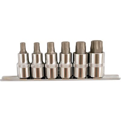 Laser Conjunto de pontas de aparafusamento Torx Plus (6 unidades, diâmetro 1/2") Laser Conjunto de pontas de aparafusamento Torx Plus (6 unidades, diâmetro 1/2")