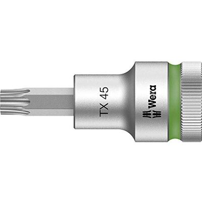 Wera Copo de ponta com arrasto, função sujeita parafusos TX, 1/2", 45 x 60 mm Wera Copo de ponta com arrasto, função sujeita parafusos TX, 1/2", 45 x 60 mm