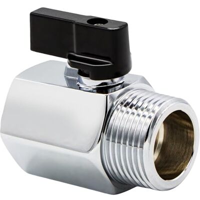 VARIOSAN Mini válvula de esfera , 1/2" IG x 1/2" AG VARIOSAN Mini válvula de esfera , 1/2" IG x 1/2" AG