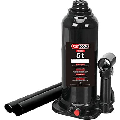 KS Tools 160,0352 Gato hidráulico de garrafa, 5 t KS Tools 160,0352 Gato hidráulico de garrafa, 5 t