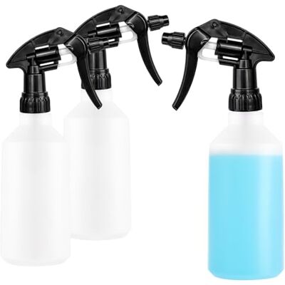 com-four ® 3X Garrafa de pulverização pulverizador de bomba resistente a químicos com rosca 28/400 para casa, jardim, oficina, frasco de pulverização com ajustável 500 ml (EPDM) com-four ® 3X Garrafa de pulverização pulverizador de bomba resistente a químicos com rosca 28/400 para casa, jardim, oficina, frasco de pulverização com ajustável 500 ml (EPDM)