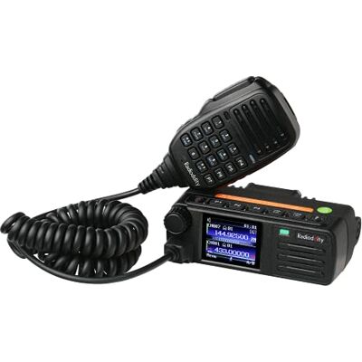 Radioddity DB25-D Rádio móvel DMR de banda dupla, transceptor digital VHF UHF de 20 W com GPS APRS, 4000 canais 30.000 contatos, rádio de carro de nível II com ranhura de tempo duplo Radioddity DB25-D Rádio móvel DMR de banda dupla, transceptor digital VHF UHF de 20 W com GPS APRS, 4000 canais 30.000 contatos, rádio de carro de nível II com ranhura de tempo duplo