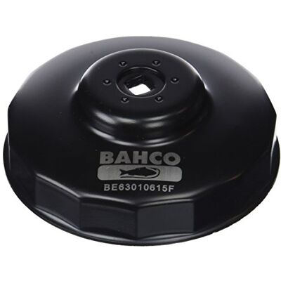 Bahco BE63010615F Chave de filtro de copo 106 mm m15 faces Bahco BE63010615F Chave de filtro de copo 106 mm m15 faces