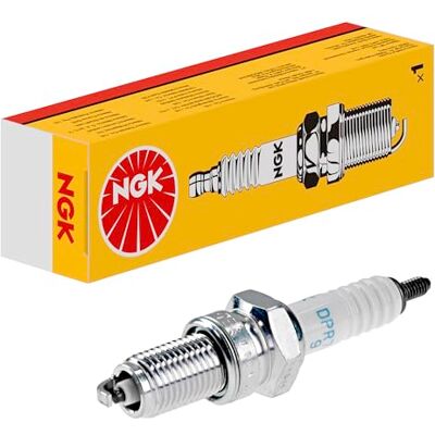 NGK Vela de ignição Versão de conexão M4 eletrodo central níquel Eletrodo de massa supressão de interferências 5 kOhm com assento de vedação plano Largura da chave: 18 mm Compr. de rosca: NGK Vela de ignição Versão de conexão M4 eletrodo central níquel Eletrodo de massa supressão de interferências 5 kOhm com assento de vedação plano Largura da chave: 18 mm Compr. de rosca: