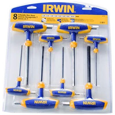 IRWIN Jgo. 8 chaves hexagonais mm 2-10 IRWIN Jgo. 8 chaves hexagonais mm 2-10